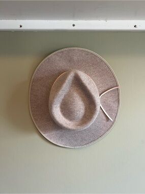 Scala Light Taupe Wide Brim Hat